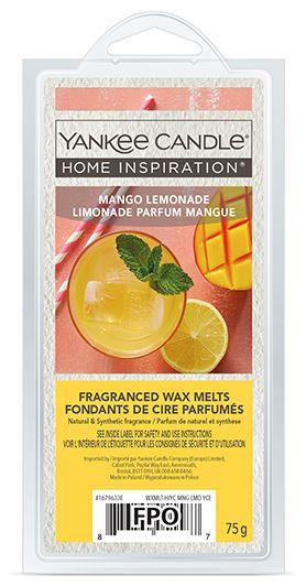 YANKEE CANDLE Yankee Candle Home Inspiration cera per diffusore fragranza Mango Lemonade (limonata al mango)